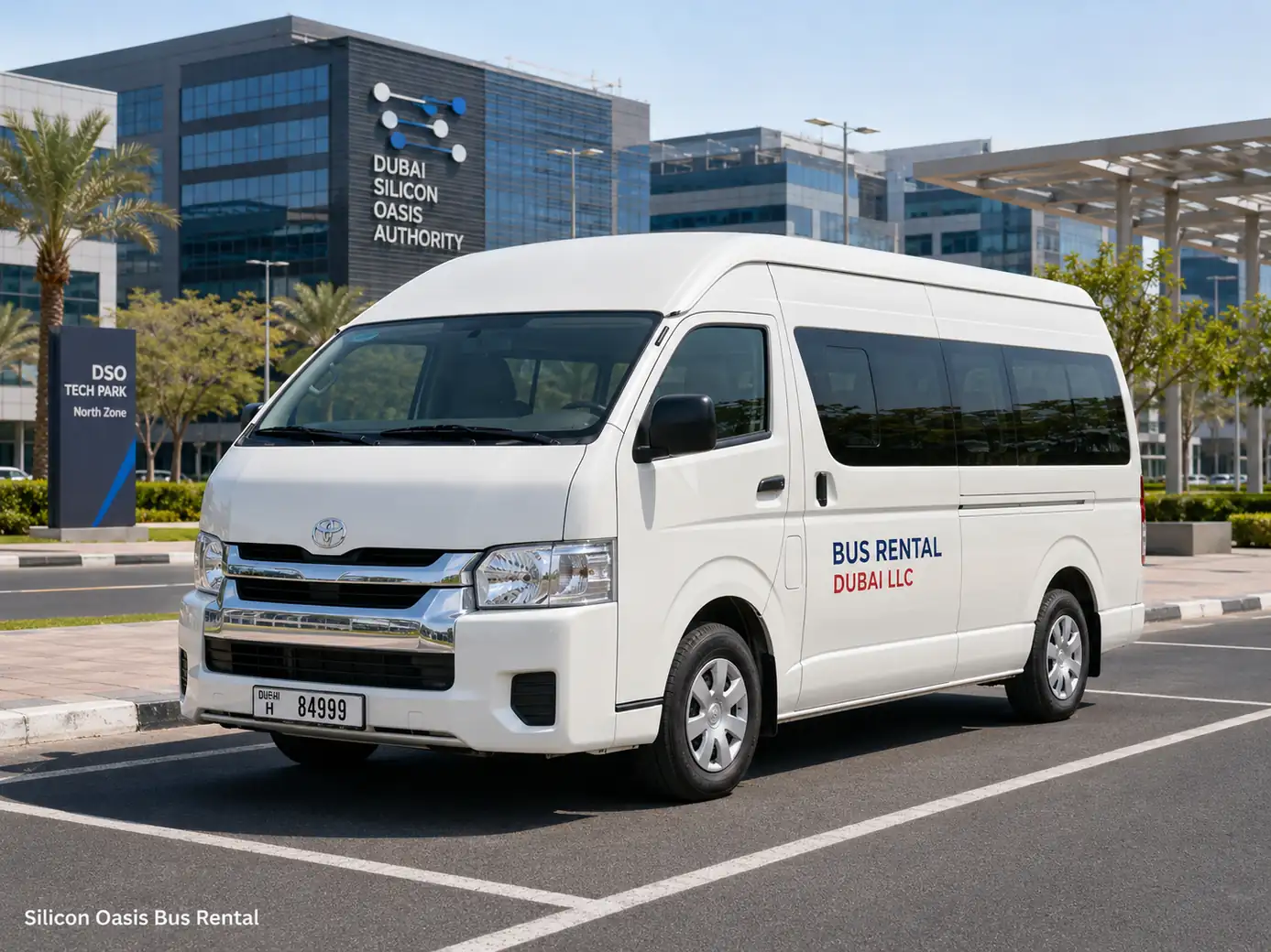 Dubai Silicon Oasis Bus Rental route planning and vehicle selection in Dubai