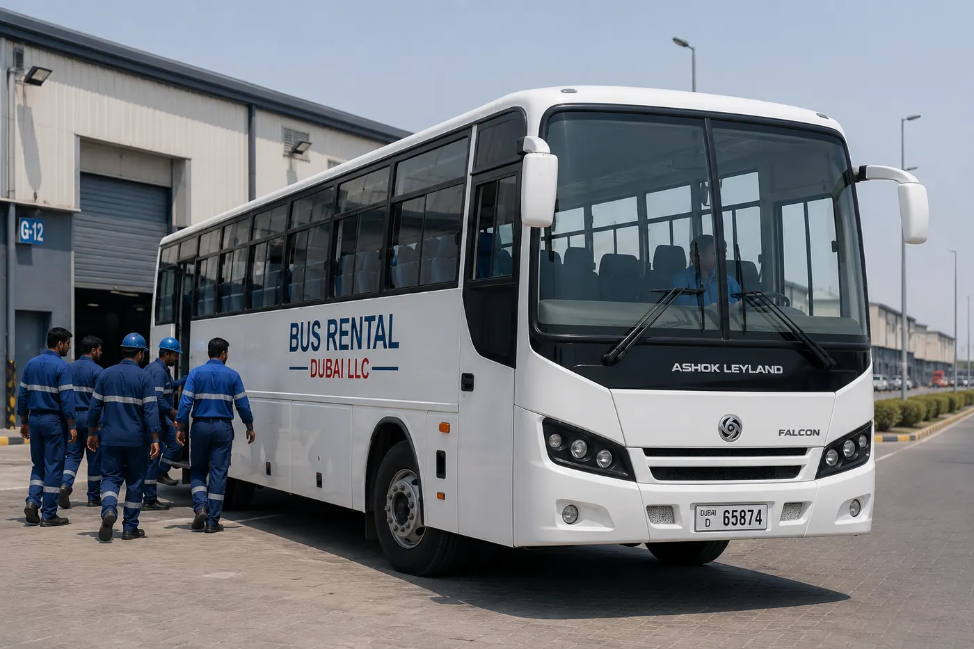 Bus Rental Dubai Gallery — Staff Worker for Bus Rental Dubai