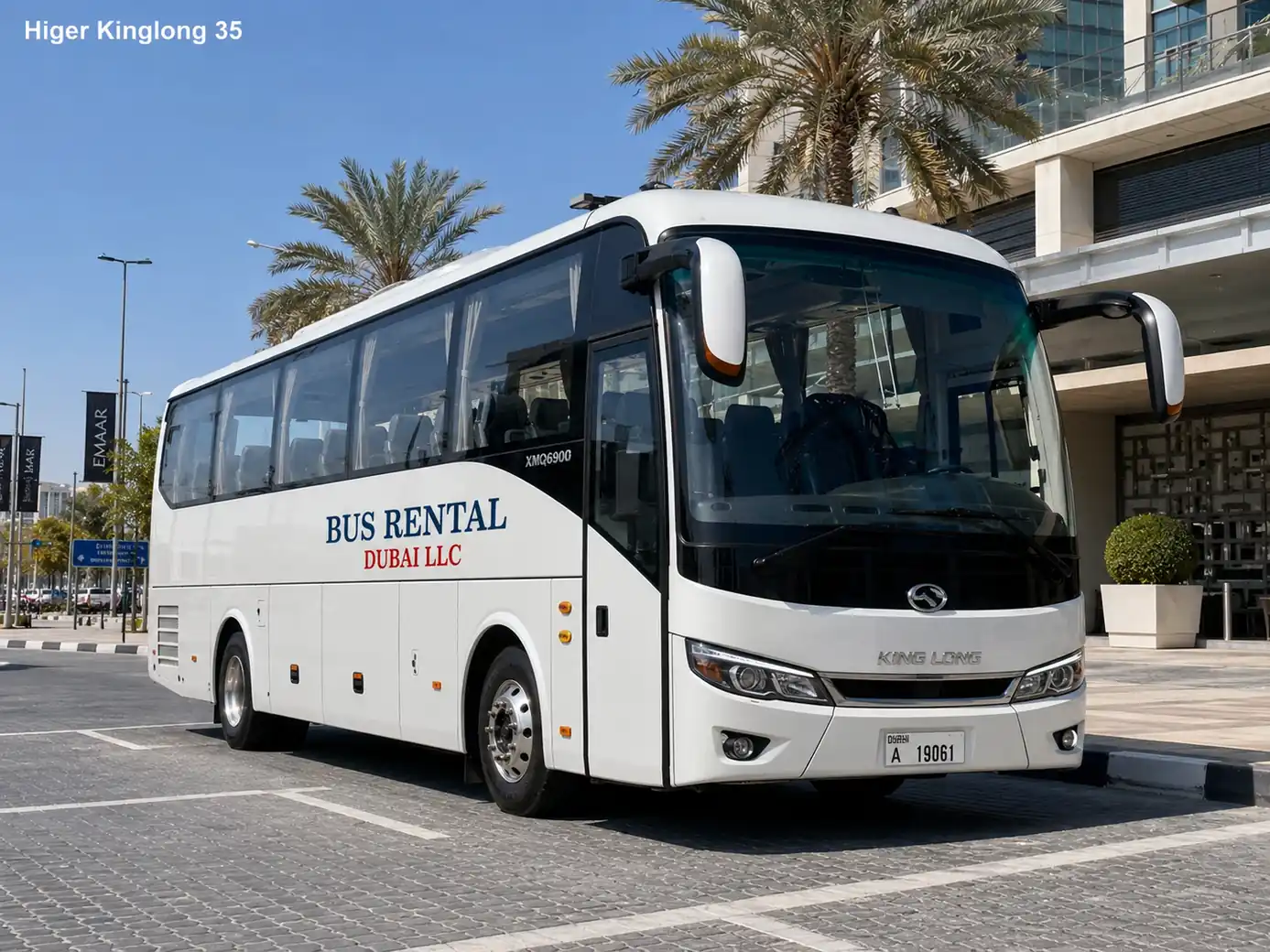 35 Seater Luxury Buses Dubai — Higer Kinglong 35