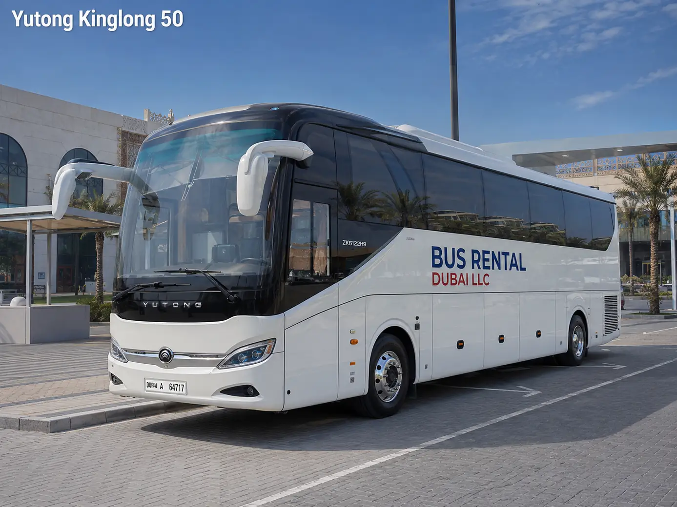 50 to 53 Seater Luxury Buses Dubai — Yutong Kinglong 50