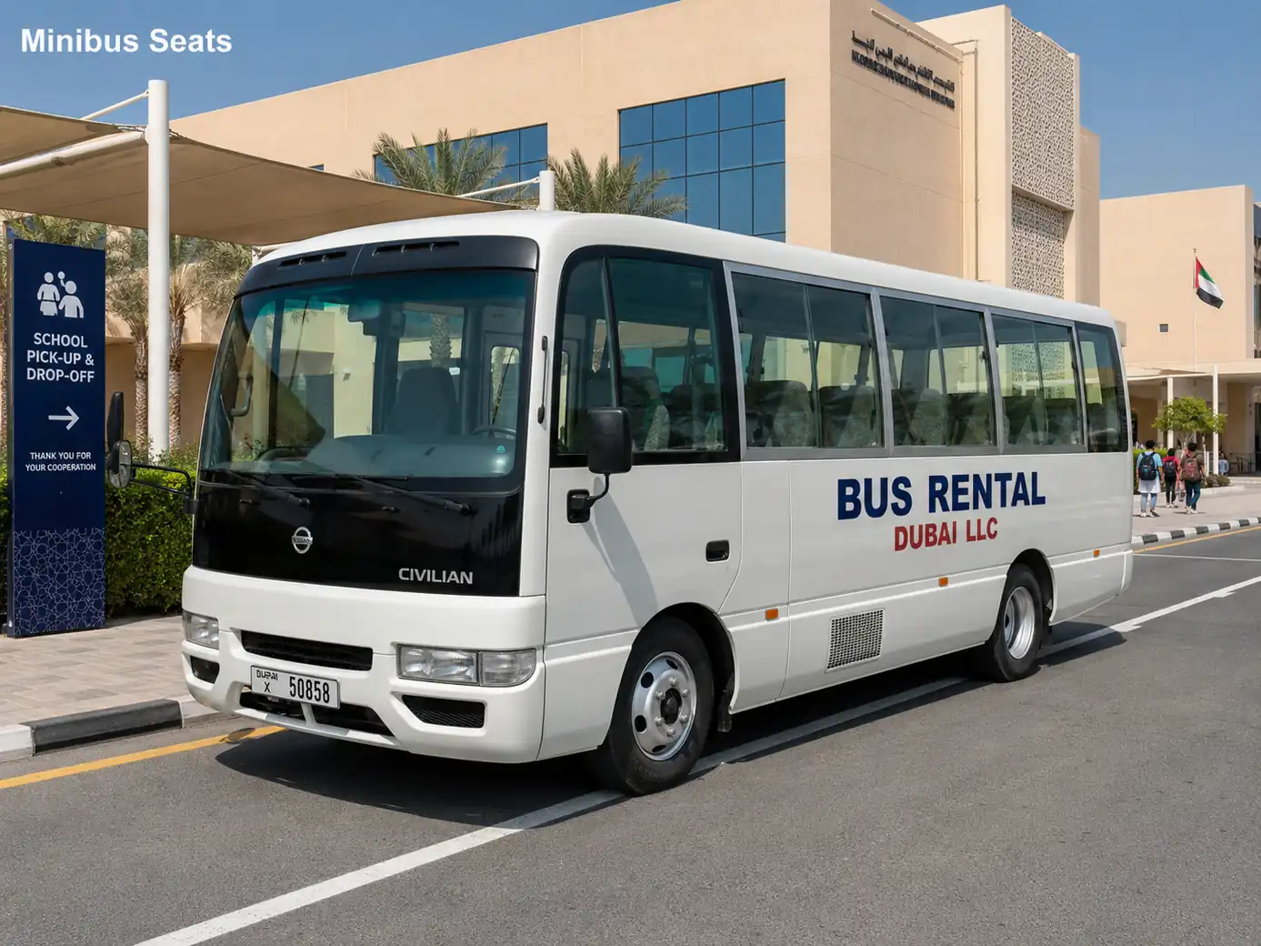20 to 34 Seater Minibuses Dubai — Minibus Seats