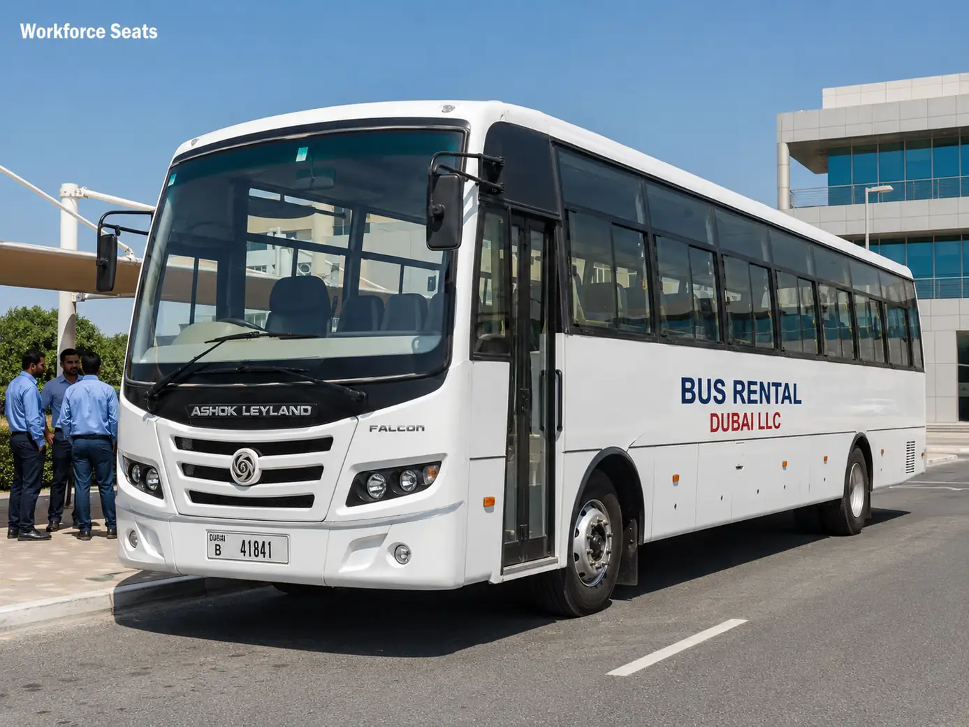 Staff Buses Dubai — Workforce Seats