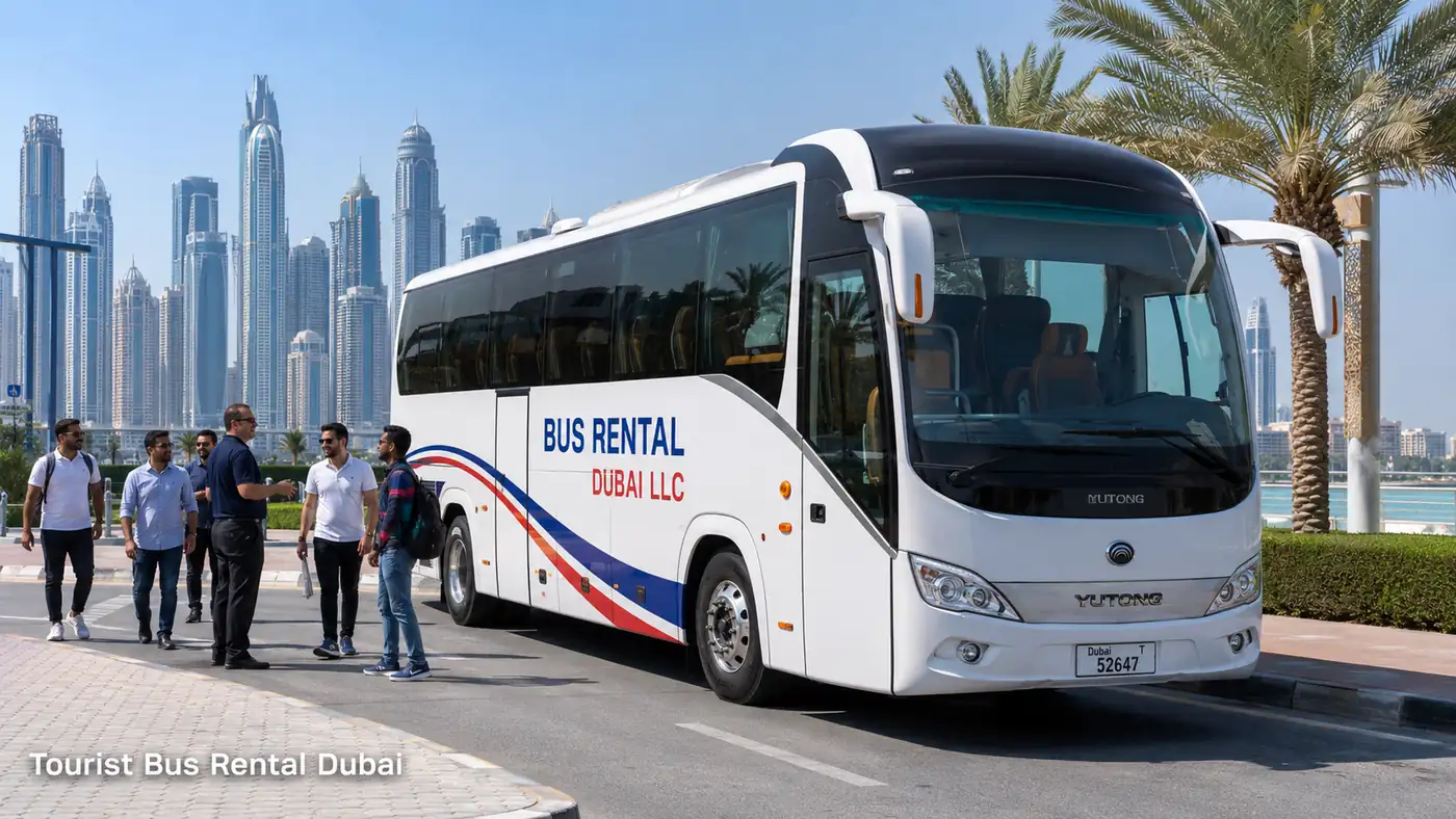 Tourist coach image for city tours, hotels, attractions, families and sightseeing groups.