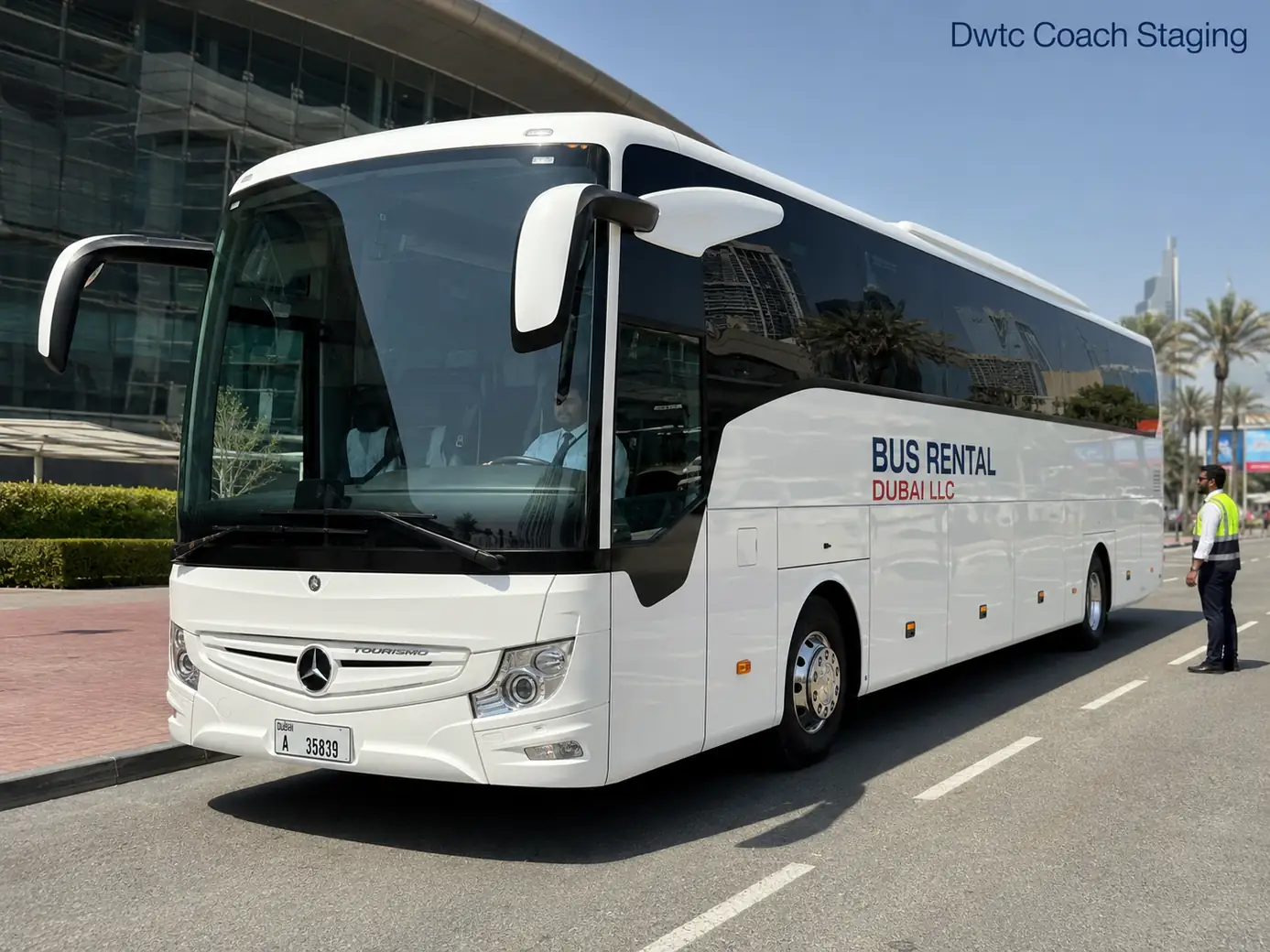 Vehicle route, pickup and return planning for Dubai World Trade Centre