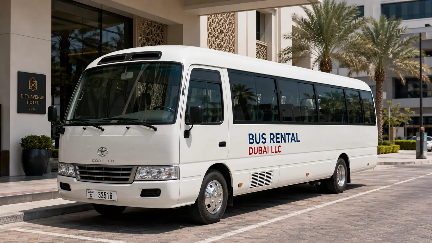 coaster bus rental dubai — Coaster Seats image for Bus Rental Dubai
