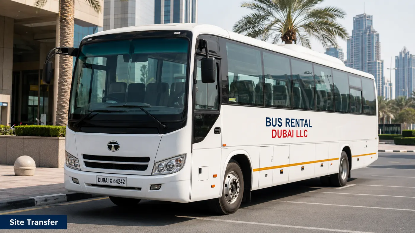 labor bus rental dubai — Site Transfer image for Bus Rental Dubai