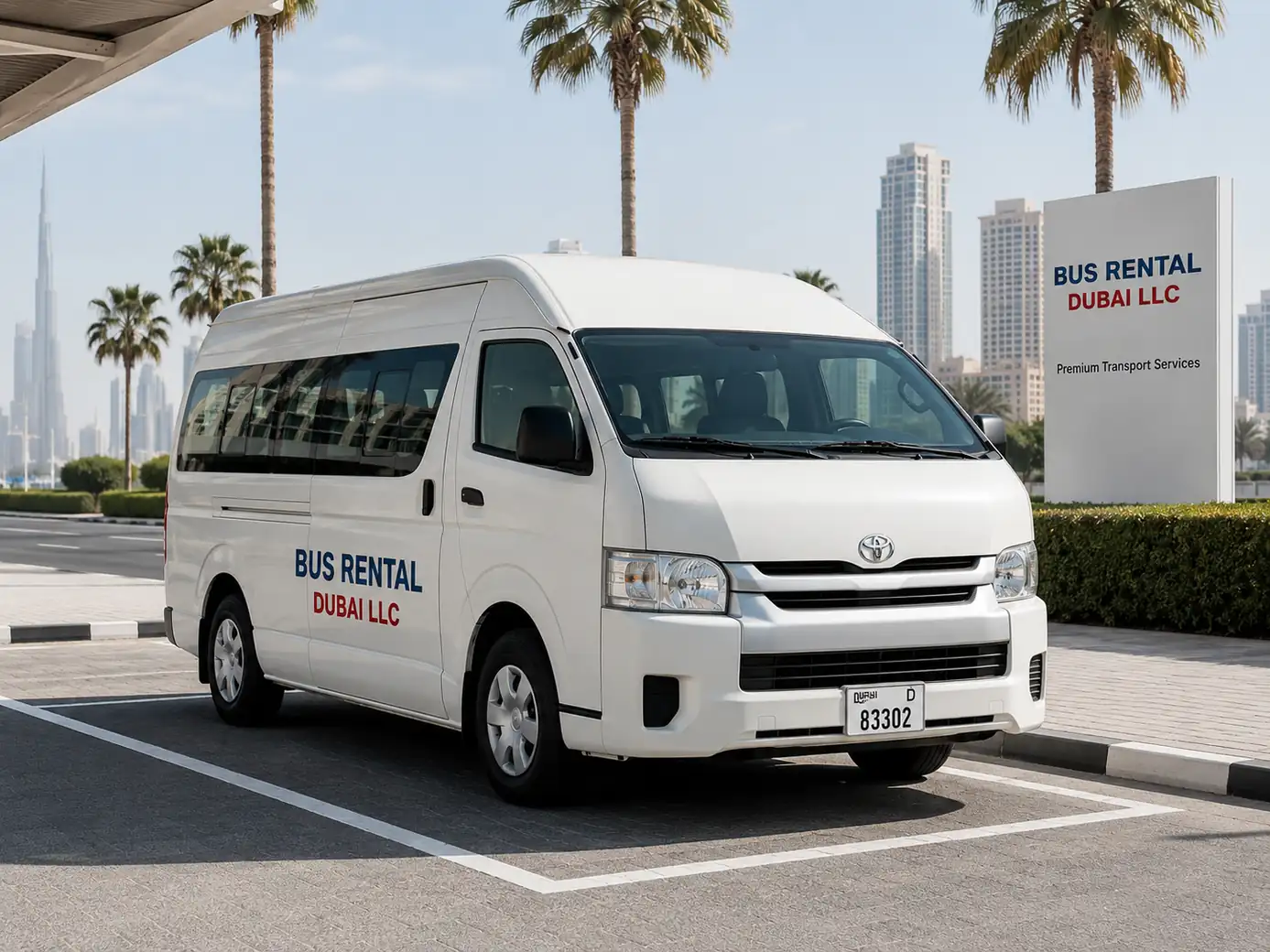 monthly contract transport dubai — Contract Transport image for Bus Rental Dubai