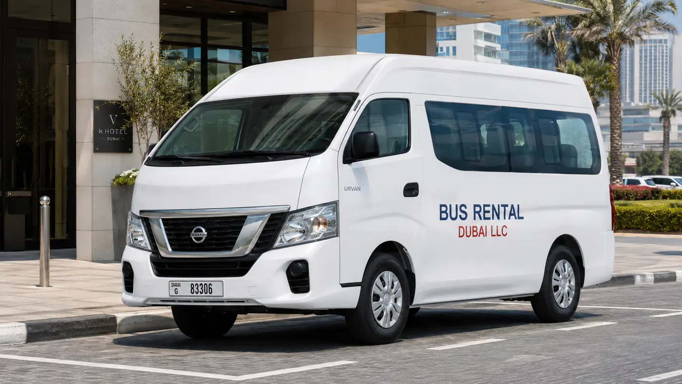van rental dubai — Hiace City Route image for Bus Rental Dubai