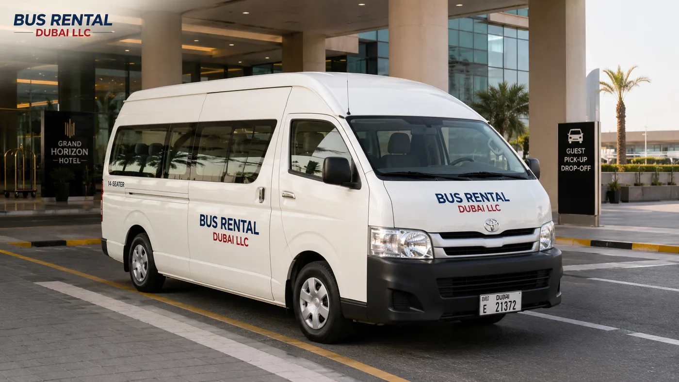 van rental dubai — Van Rental Hero image for Bus Rental Dubai