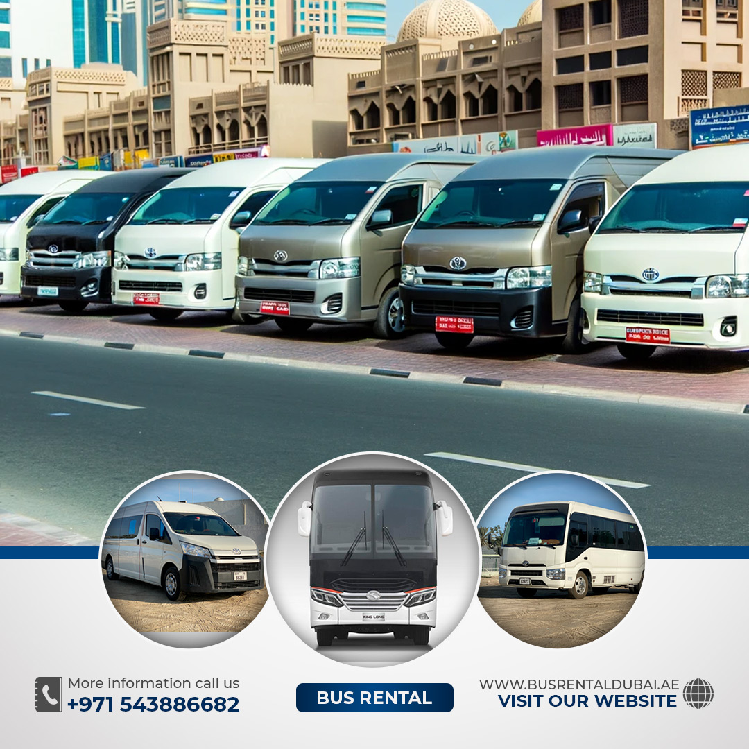 12 seater van hire in Sharjah
