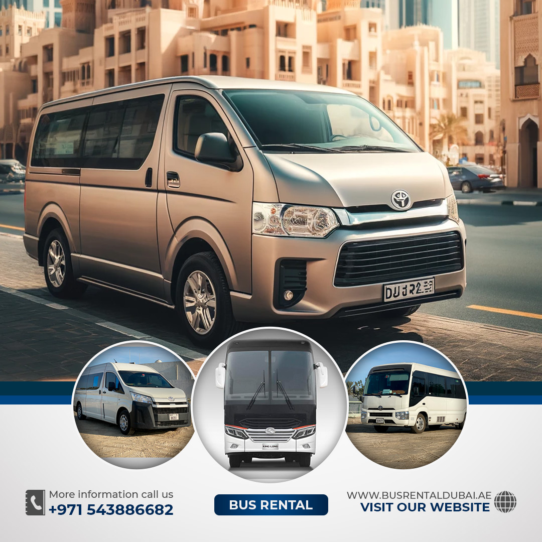 13 Seater Van Lease Sharjah