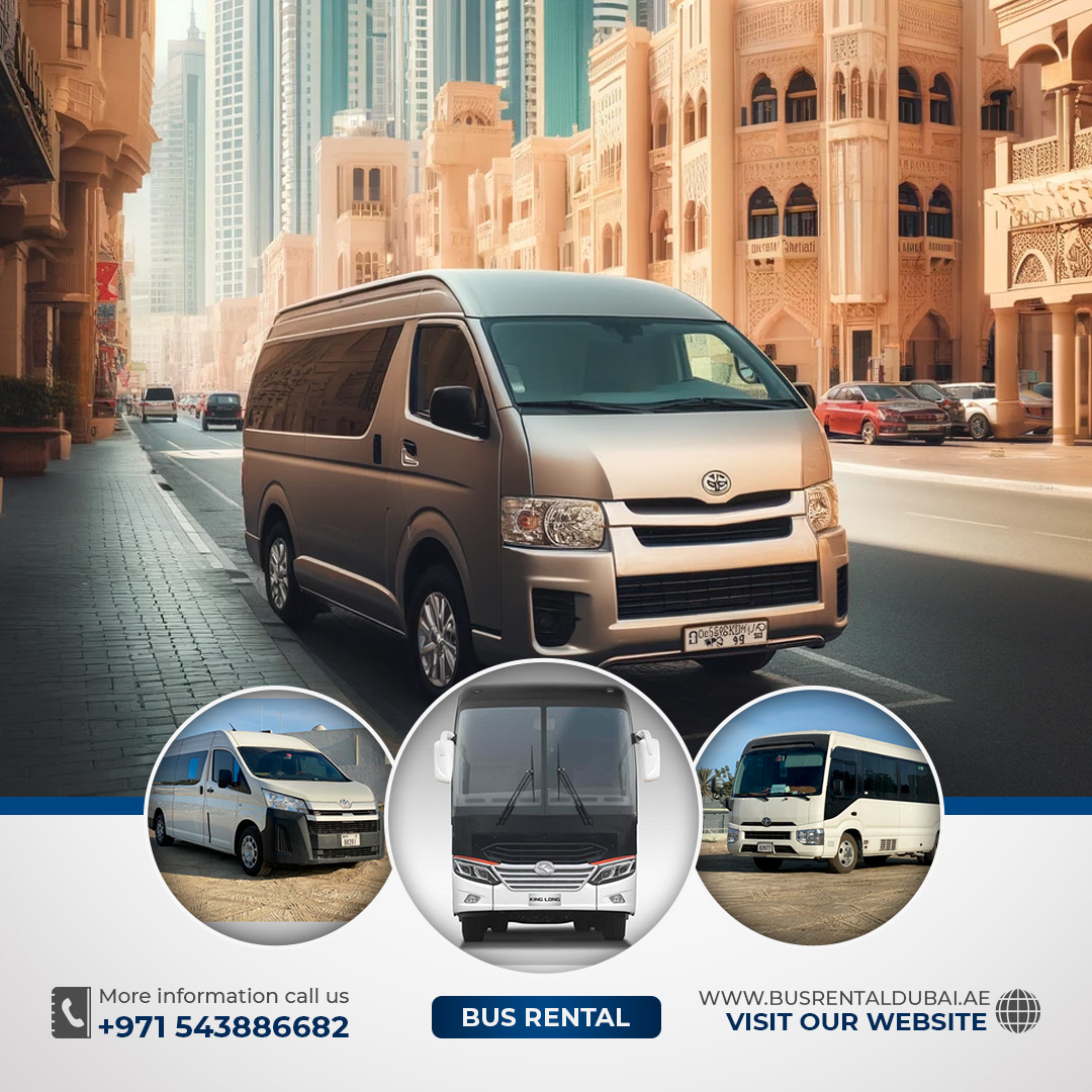 8 Seater Van Rental in Sharjah for Group Travel
