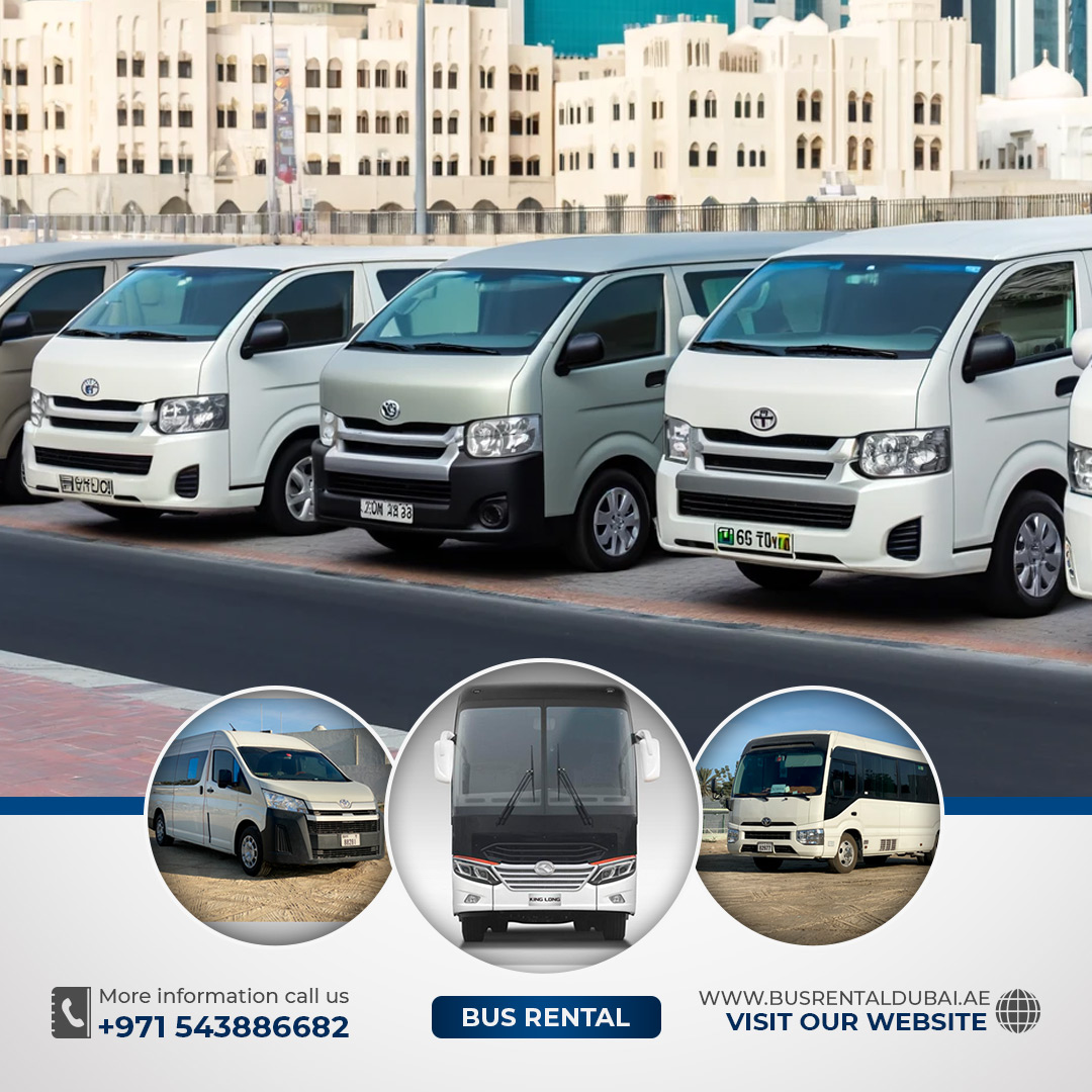 9 Seater Van Rental Sharjah - Best Deals Available Now